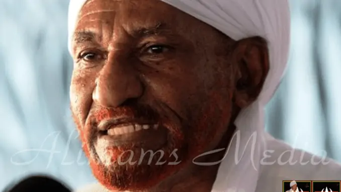 الإمام الصادق المهدي
