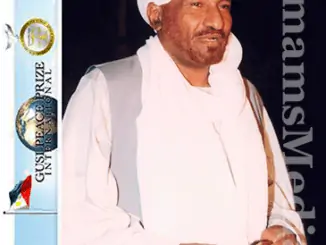 الإمام الصادق المهدي ينال جائزة قوسي للسلام لعام 2013