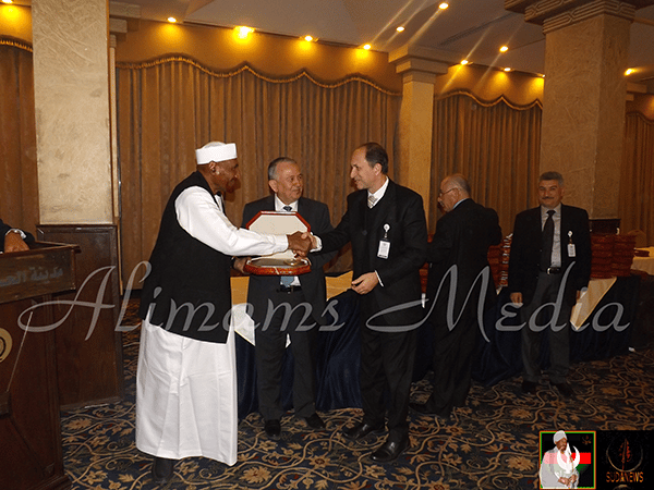 الإمام الصادق المهدي في مؤتمر الوسطية بالأردن