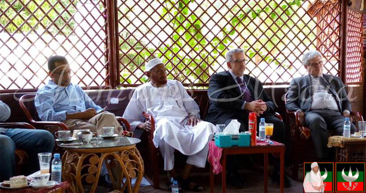 وفد امريكي يجتمع مع قادة قوى نداء السودان