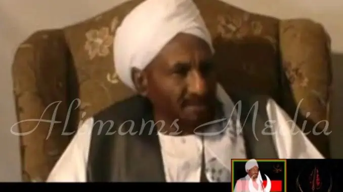 لقاء مع الإمام الصادق المهدي رئيس حزب الأمة في قناة الشفاء
