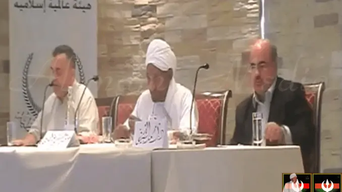 الإمام الصادق المهدي في الندوة الفكرية حول الثورات العربية وإدارة الإختلاف