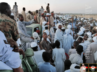 استقبال مهيب بمدينة زالنجي بولاية وسط دارفور