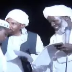 الإمام الصادق المهدي مع حفظة القرآن في زالنجي